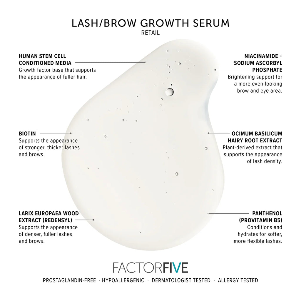 FactorFive Lash/Brow Growth Serum