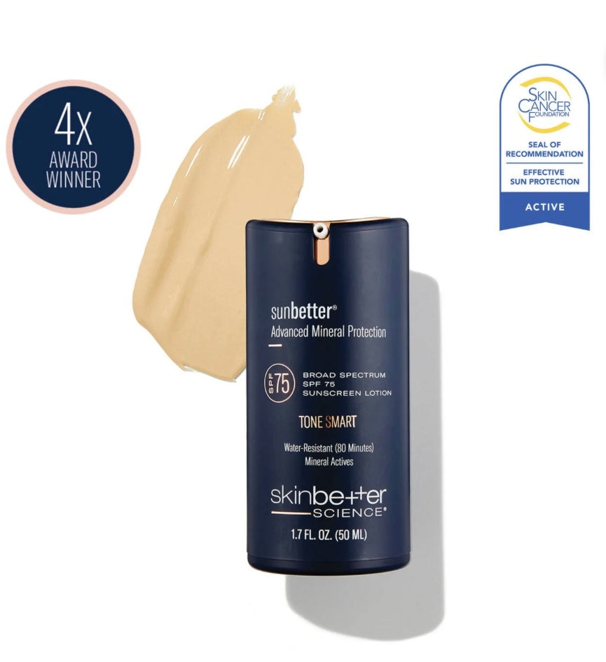 Sunbetter Tone Smart Sunscreen Lotion SPF 75